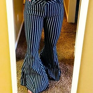STRIPPED BELL BOTTOMS